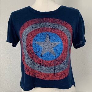 Marvel Captain America Crop Top